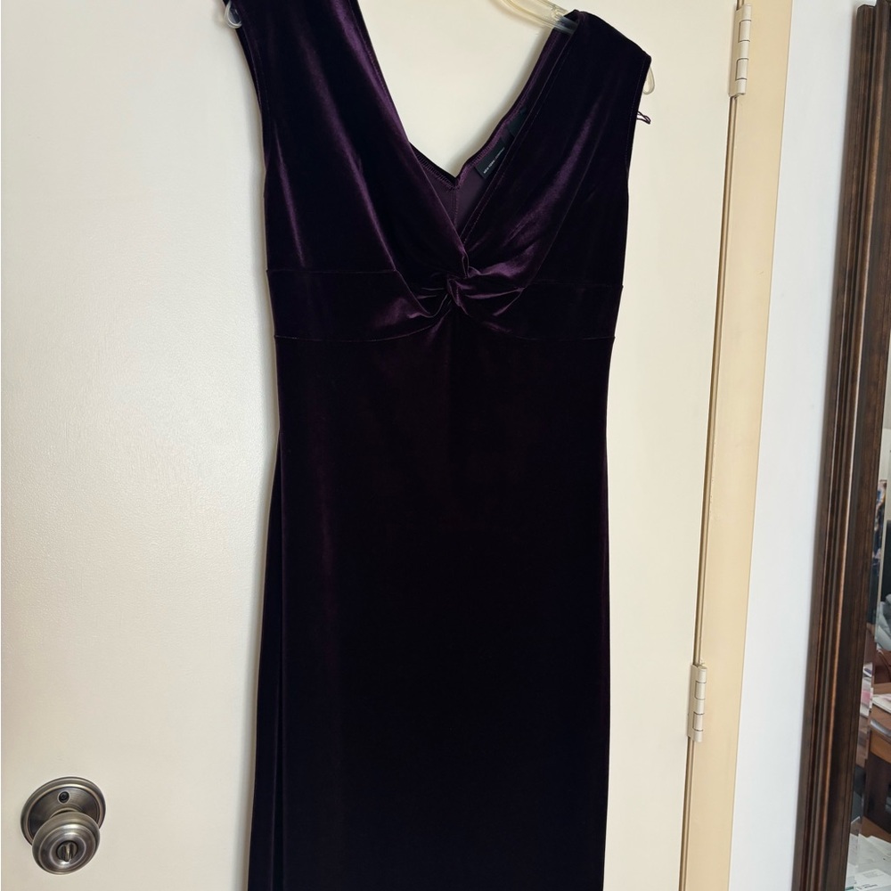 New York & Company Purple Mini Dress